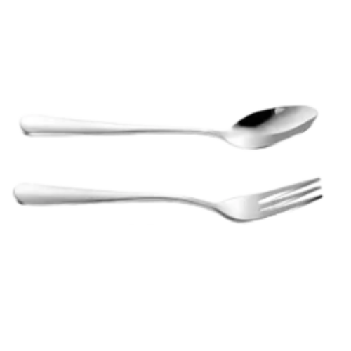 Cubiertos acero inoxidable